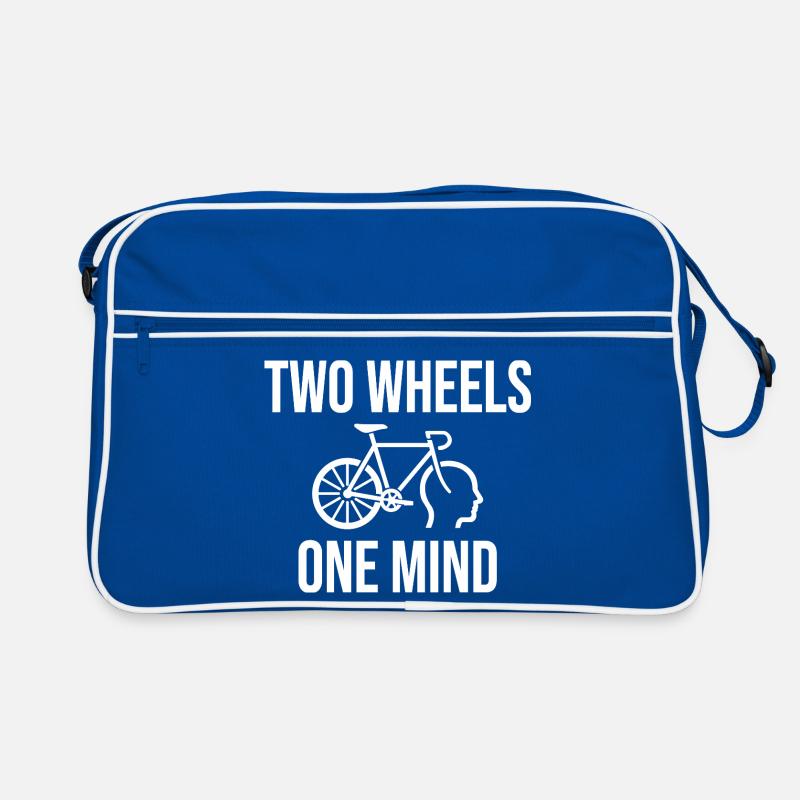 Two wheels, one mind Retro Bag