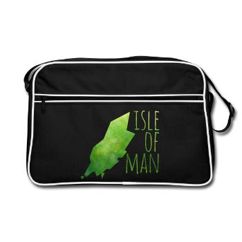 isle of man - Retro Bag - black/white - Front