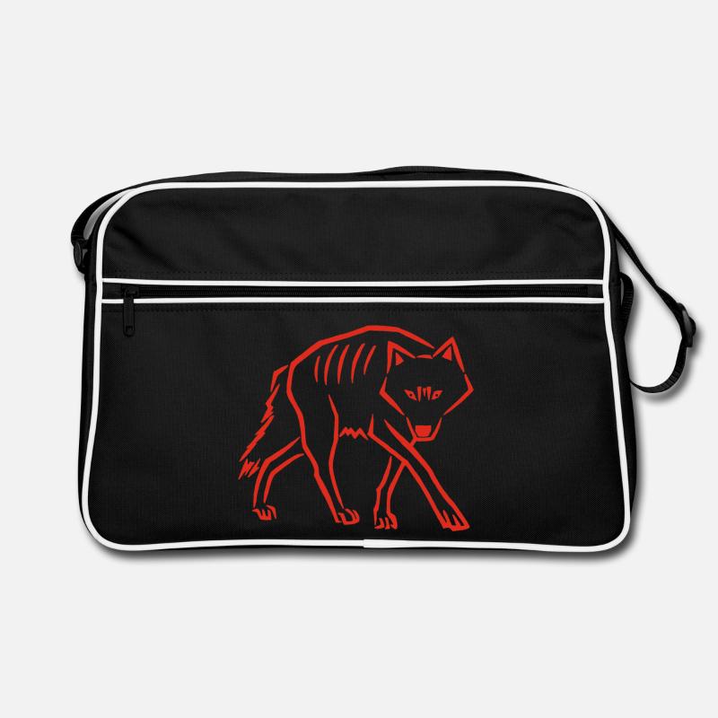 Stepping Down (Red) Retro Bag