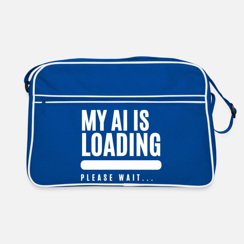 Humorous loading screen graphics Retro Bag