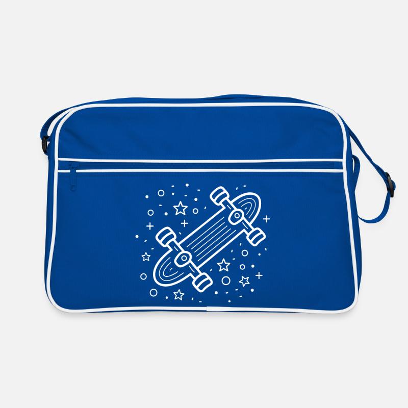 Skateboarding Comic Retro Tasche