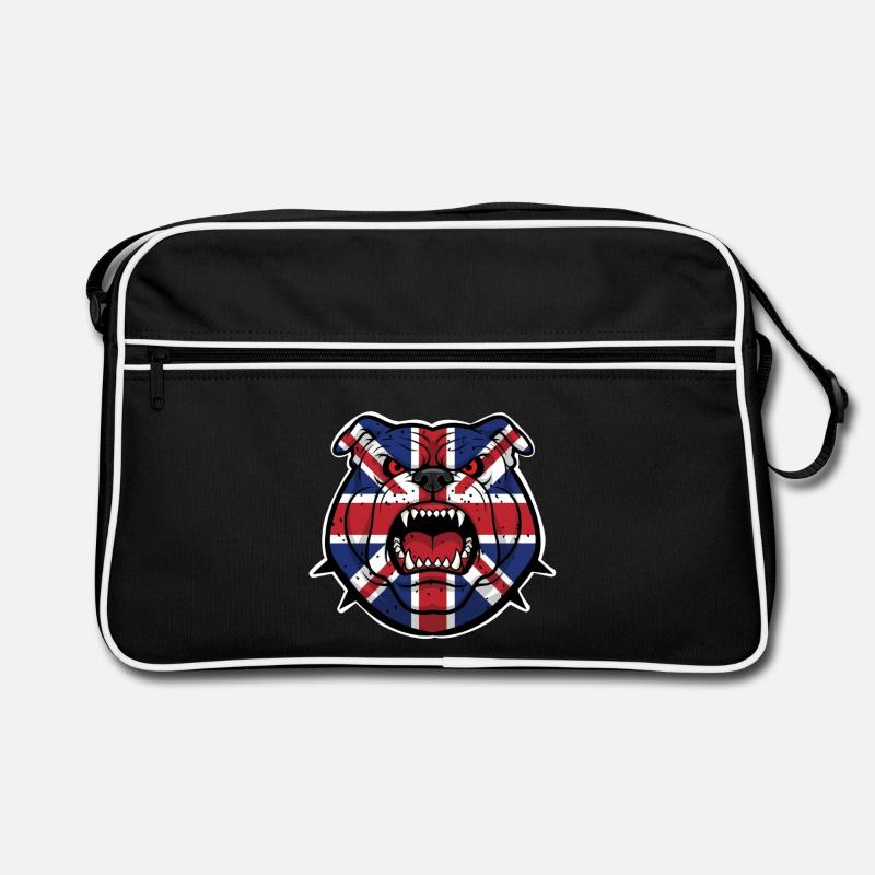Bouledogue britannique Sac Retro