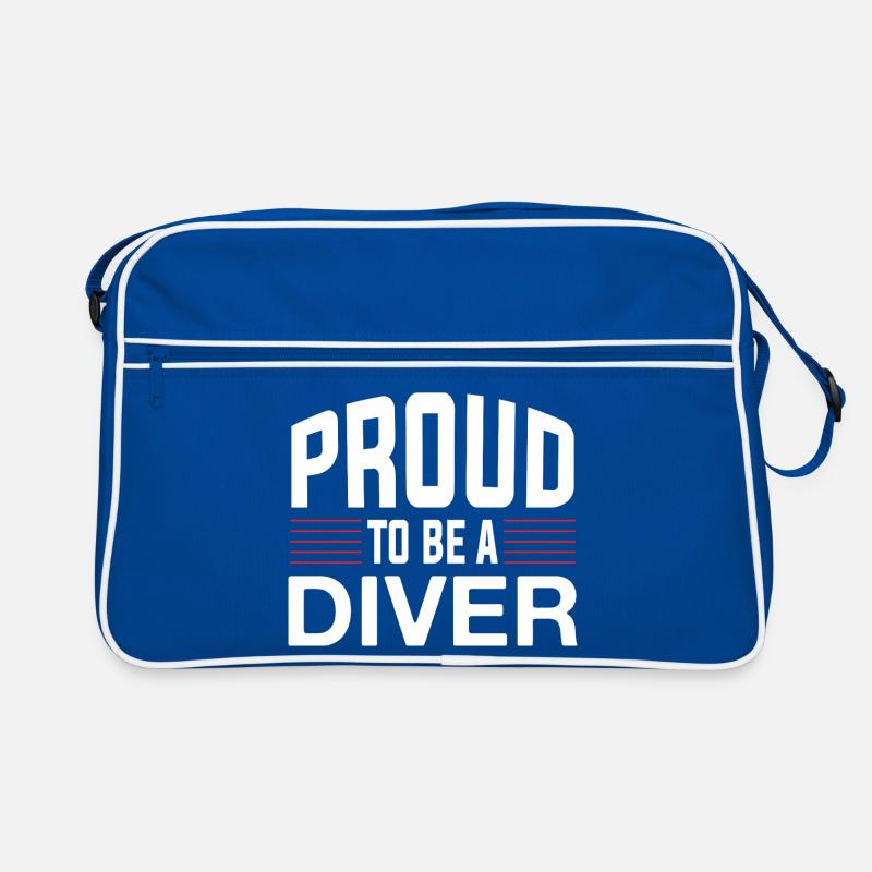 Fier plongeur Sac Retro