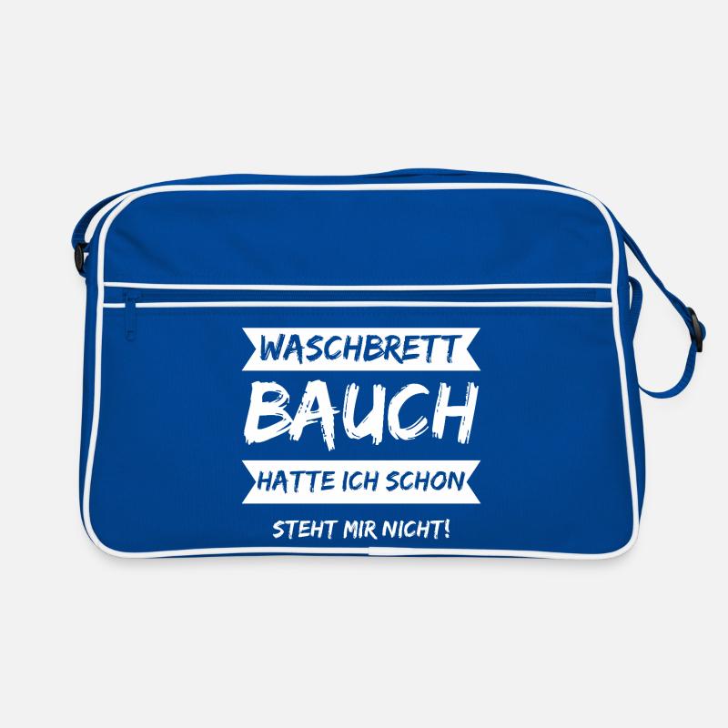 J’avais déjà des abdos en six-pack, ça ne me va pas ! Sac Retro