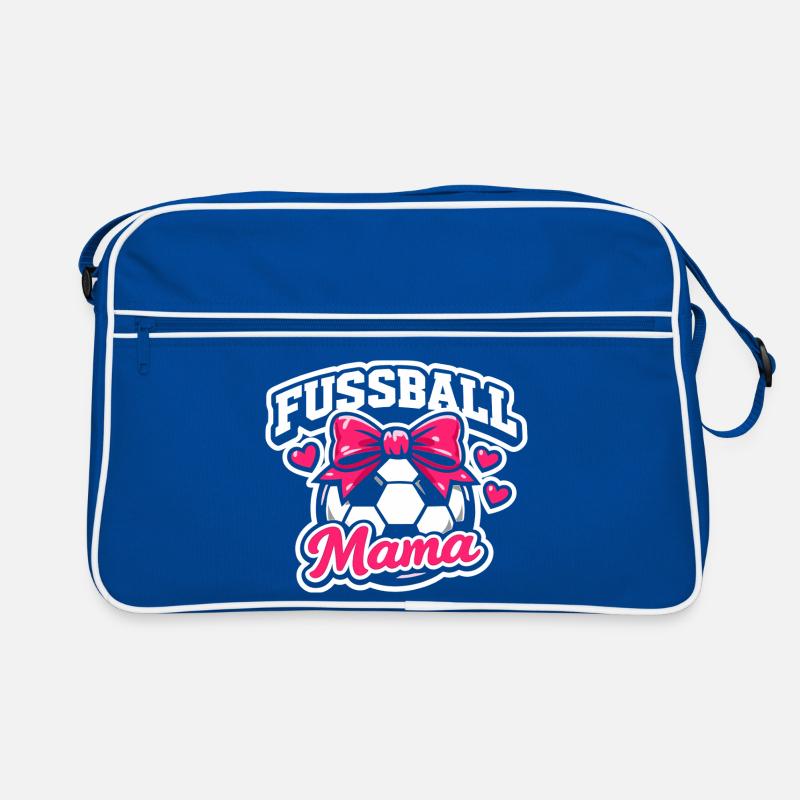Fußball Mama Stolze Mutter Geschenk Retro Tasche
