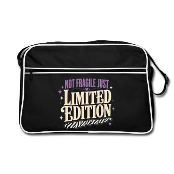 Eds Consciousness Ehlers-danlos Zebra Warrior - Retro Bag - black/white - Front