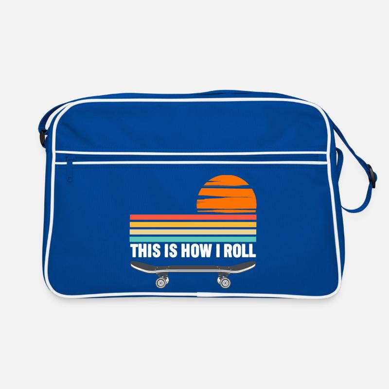 Skateboard c’est comme ça que je roule Sac Retro