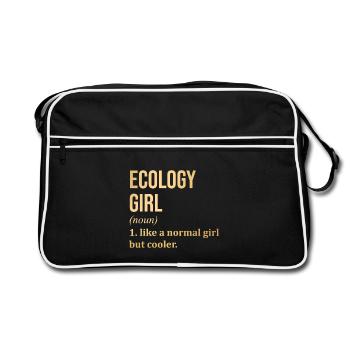 Ecology Ecology Ecology - Retro Bag - black/white - Front