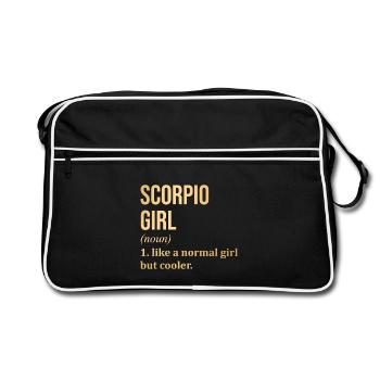 Scorpion Scorpion Scorpion - Sac Retro - noir/blanc - Devant