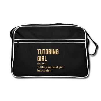 Tuteur Tuteur - Sac Retro - noir/blanc - Devant