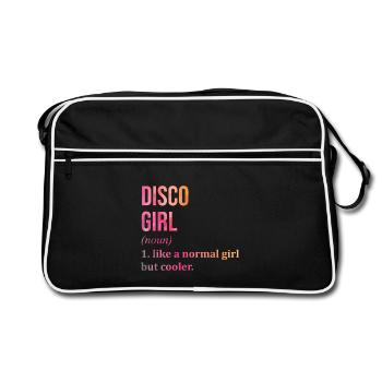 Disco Disco Disco - Retro Bag - black/white - Front
