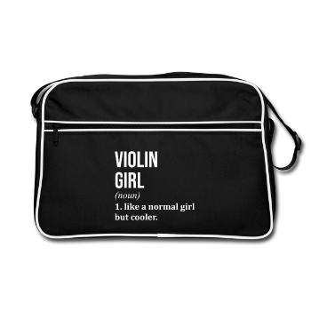 Violon Violon Violon - Sac Retro - noir/blanc - Devant