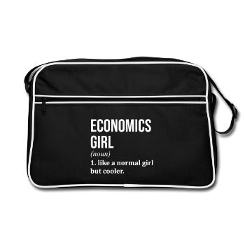 Économie Économie Économie - Sac Retro - noir/blanc - Devant