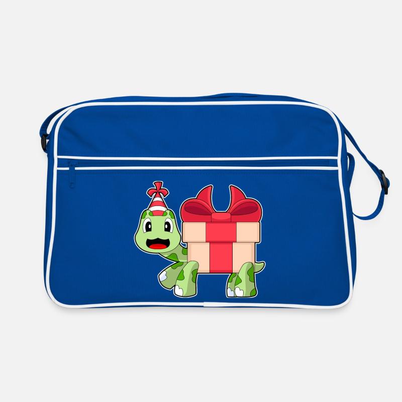 Turtle Birthday Package Retro Bag