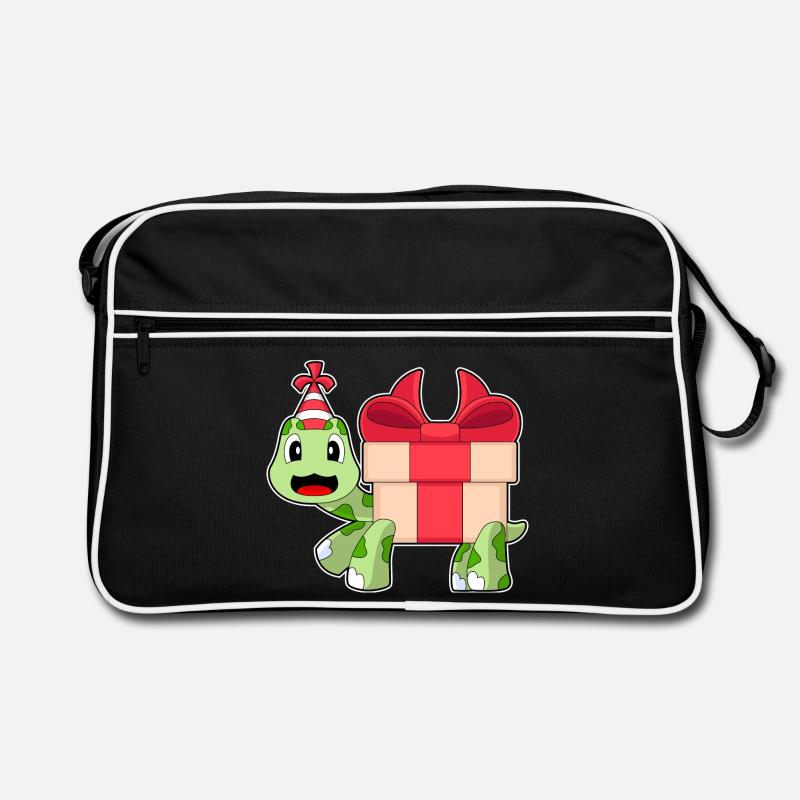 Turtle Birthday Package Retro Bag