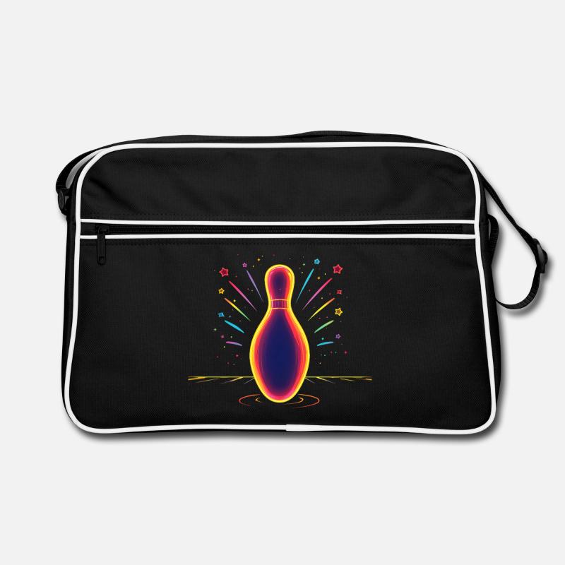 Bowling Synthwave Sac Retro