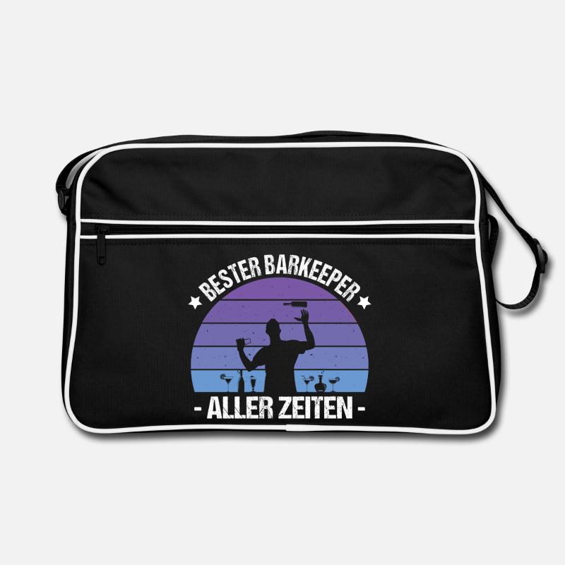 Barkeeper Geschenke Abschied Gastronomie Retro Tasche