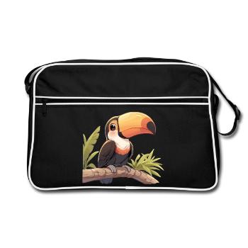 Tortues Tortue - Sac Retro - noir/blanc - Devant