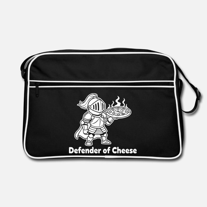 Pizza chevalier du fromage Sac Retro