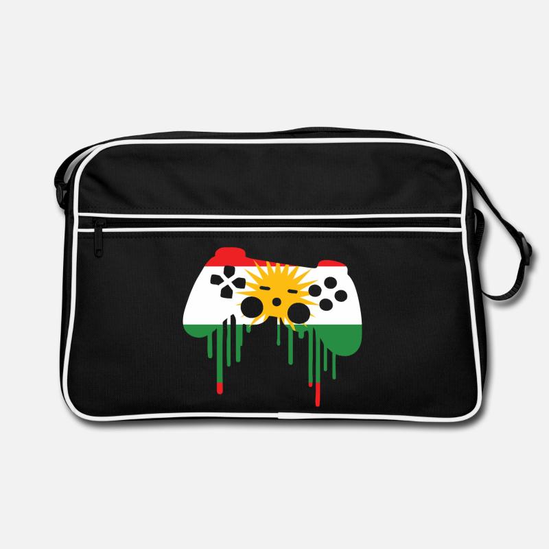 Drapeau de jeu kurde Sac Retro