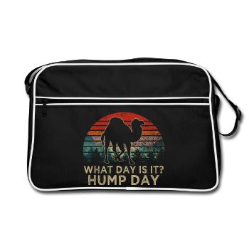 Quel jour sommes-nous ? Journée de bosse Camel Retro Sunset - Sac Retro - noir/blanc - Devant