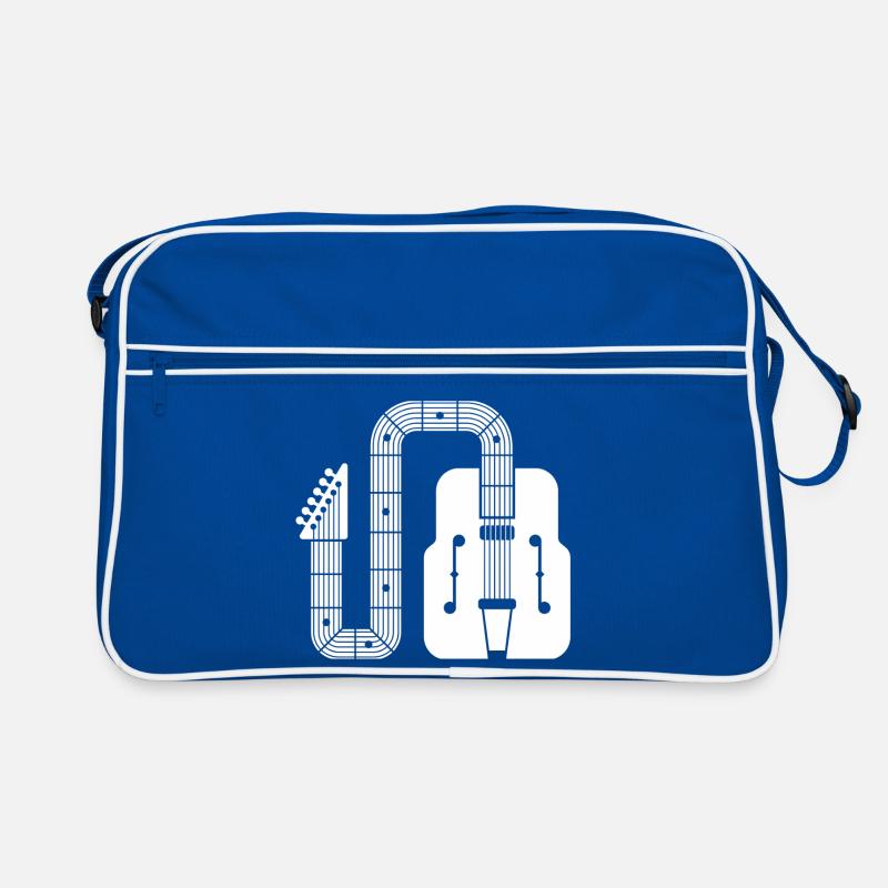 Abstract Shape Retro-Gitarre Retro Tasche