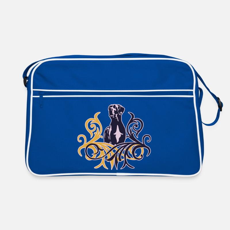 bulldog deco 3 colors Retro Bag