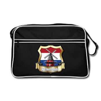 Netherlands - Retro Bag - black/white - Front