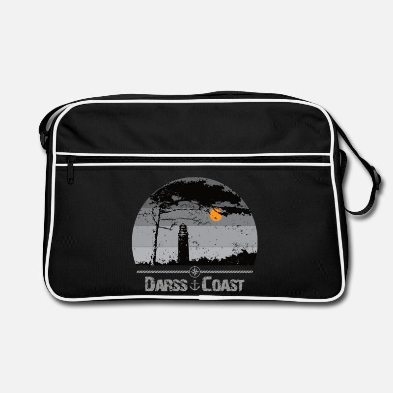 Darss Coast - Halbinsel Darss Retro Tasche