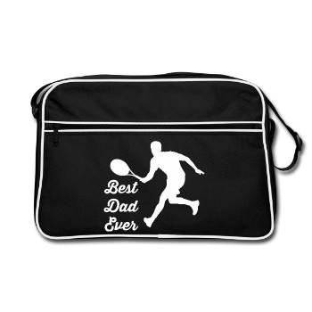 Tennis - Sac Retro - noir/blanc - Devant