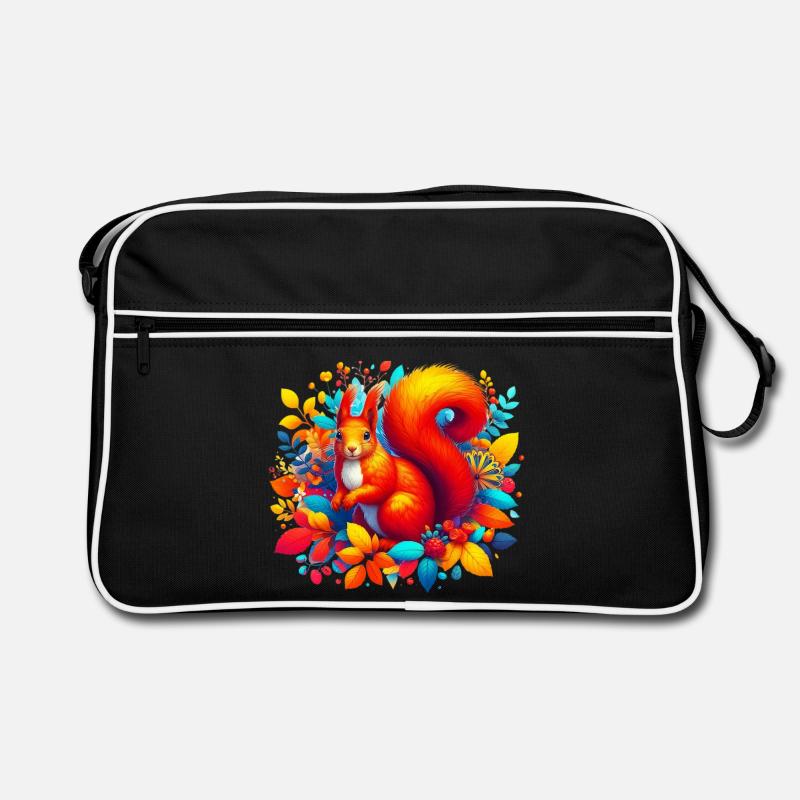 Squirrel Retro Bag