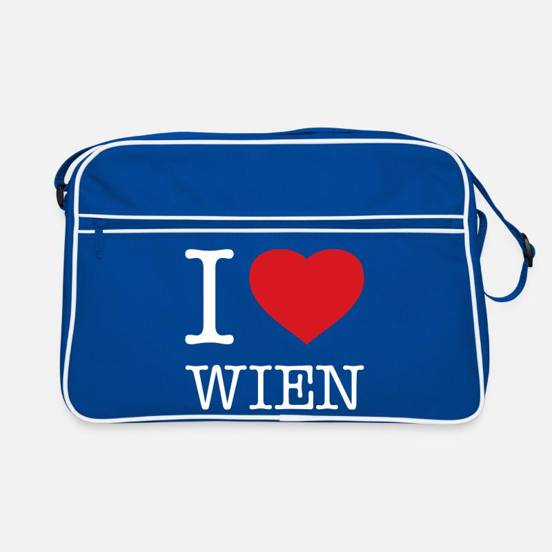 I LOVE VIENNA Retro Bag