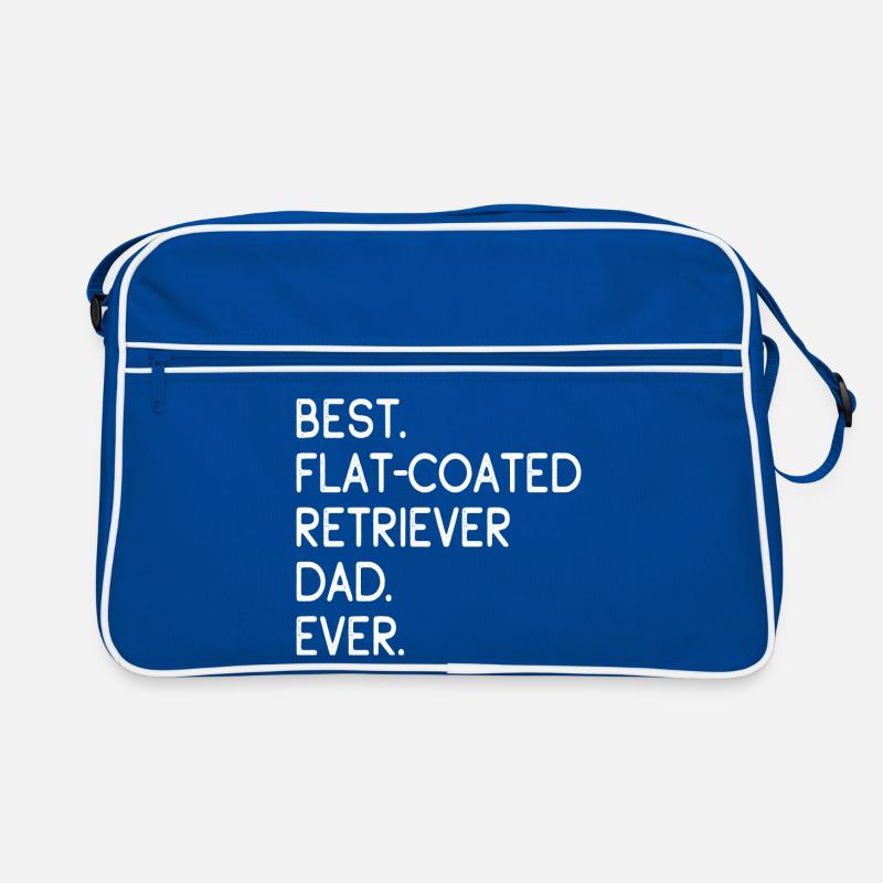 Flat-Coated Retriever Retro Tasche