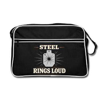 Shooter d’action cowboy. Shooter d’action cowboy - Sac Retro - noir/blanc - Devant