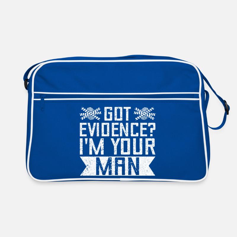Forensic Analyst Got Evidence I ́m Your Man Squad Retro Bag