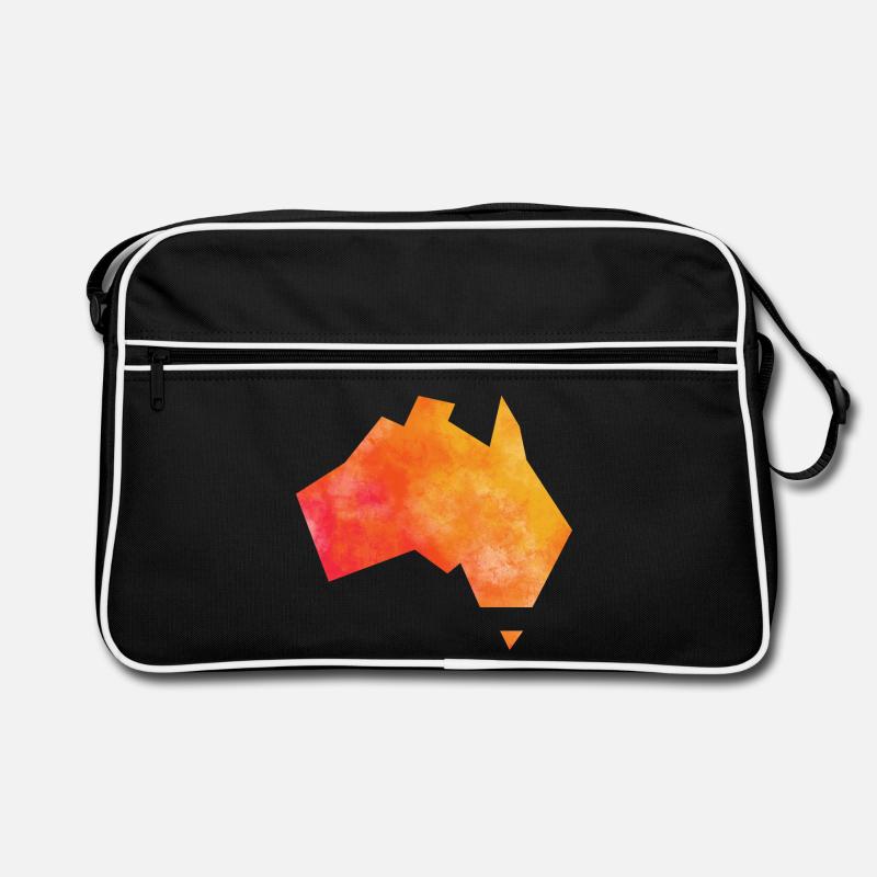 Map Australia Retro Bag