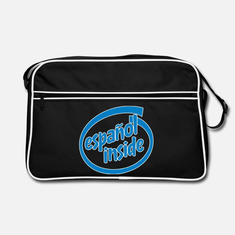 Spanisch drinnen Retro Tasche