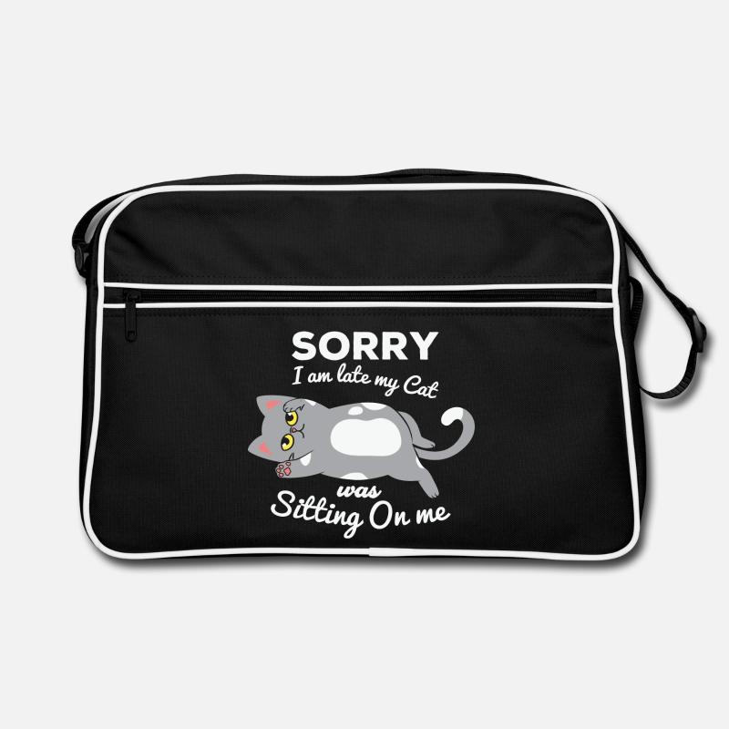 not in the morning, being late, missing the alarm clock Retro Bag