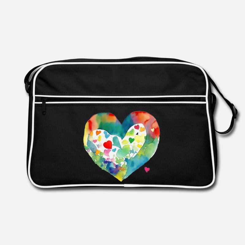 Heart Retro Bag