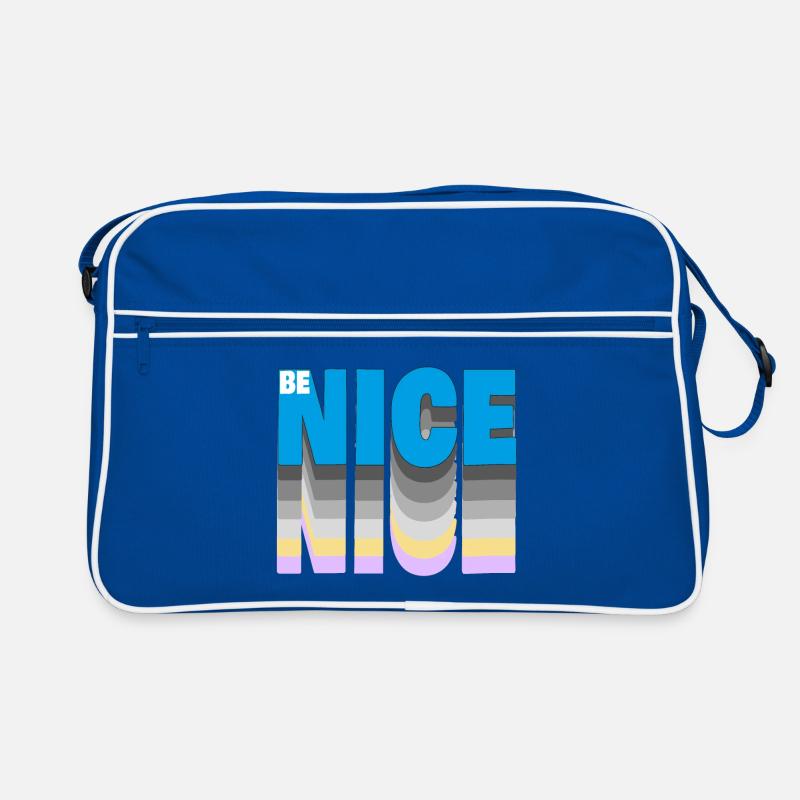 Be nice Retro Tasche