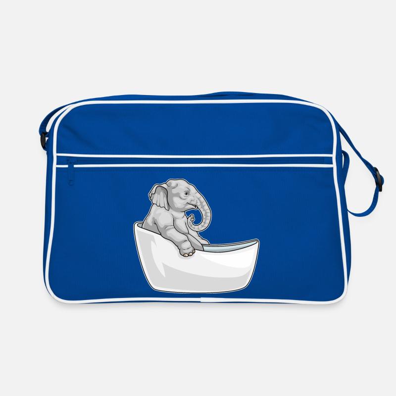 Baignoire de bain éléphant Sac Retro