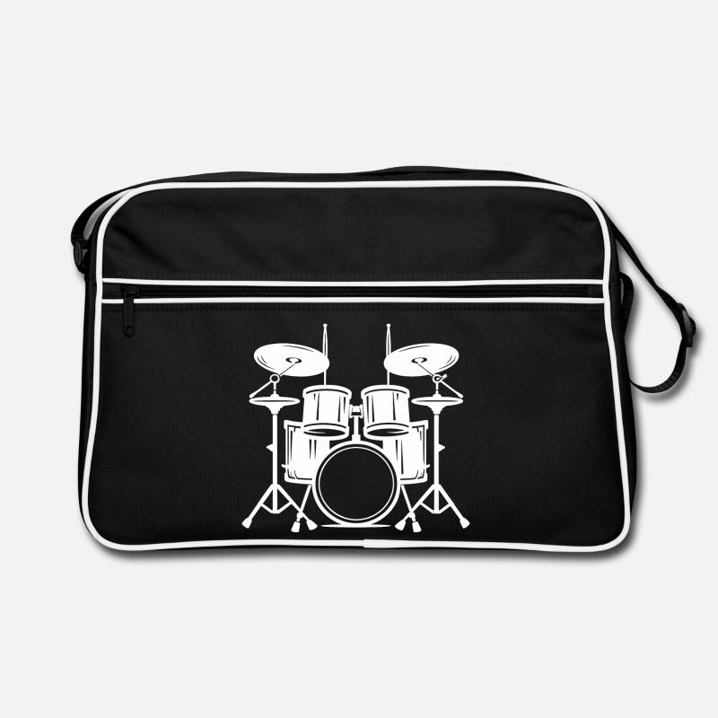Drum Sketch Retro Bag