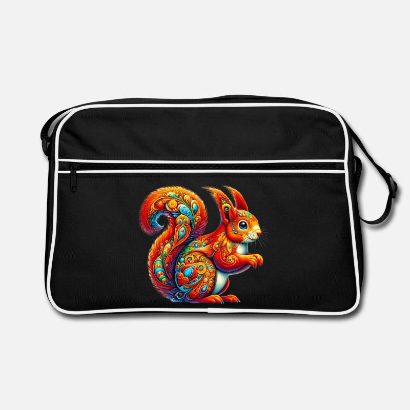 Écureuil Sac Retro