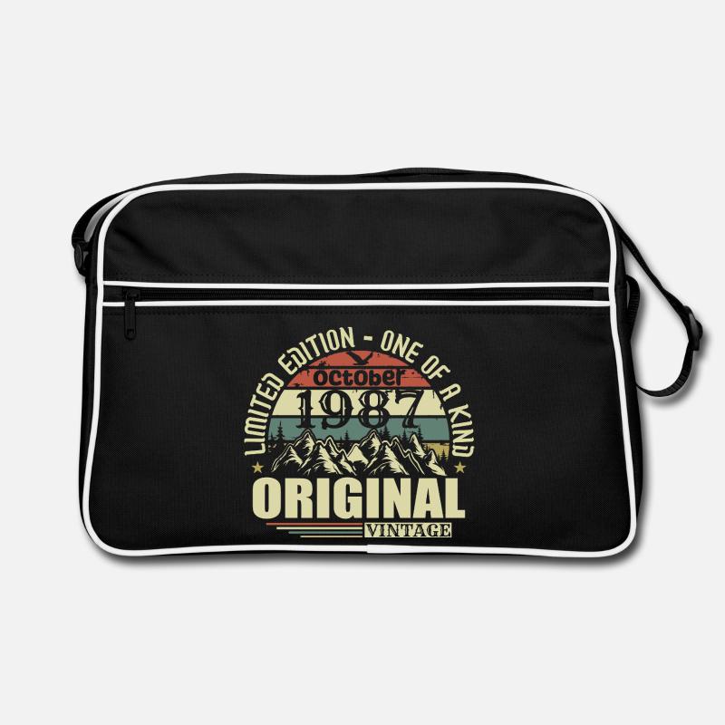 Octobre 1987 - Cadeau d’anniversaire 38 octobre Sac Retro