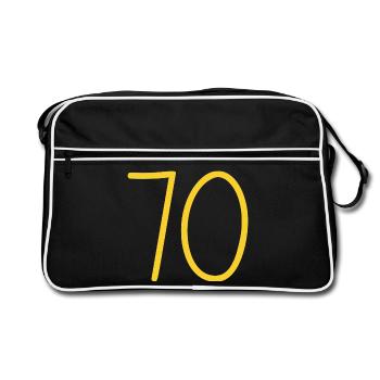 70 - Sac Retro - noir/blanc - Devant