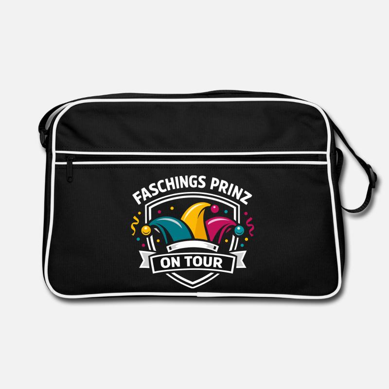 Carnival Prince Carnival Party Confetti Retro Bag