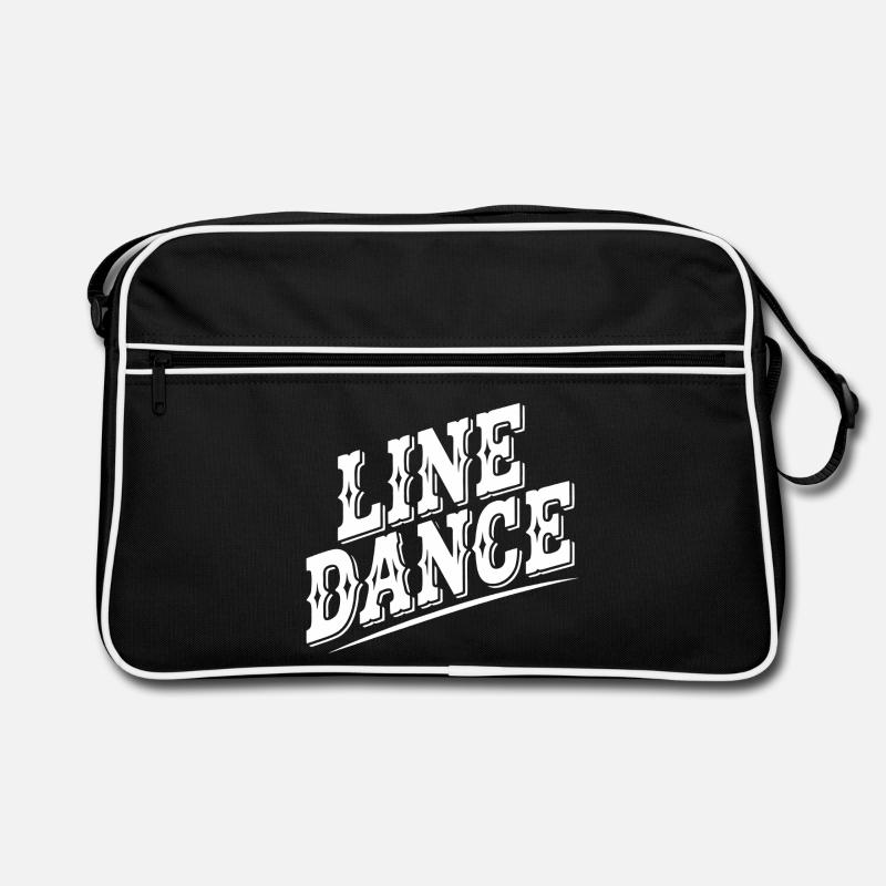 Line Dance Retro Stil Retro Tasche