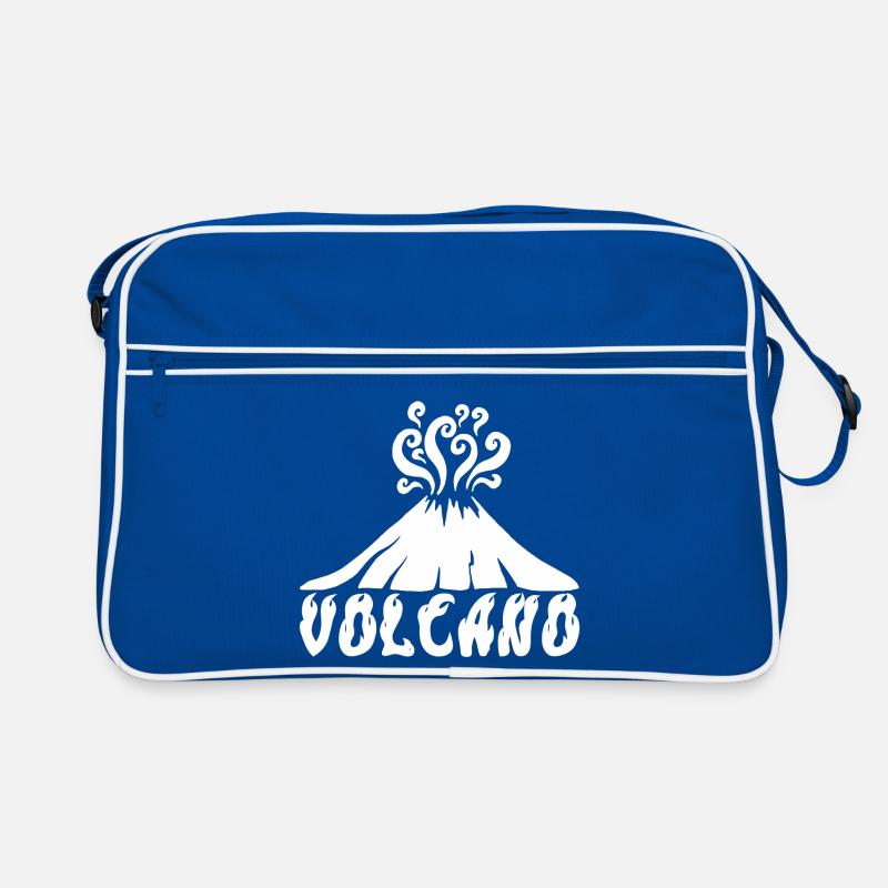 White Volcano Retro Bag