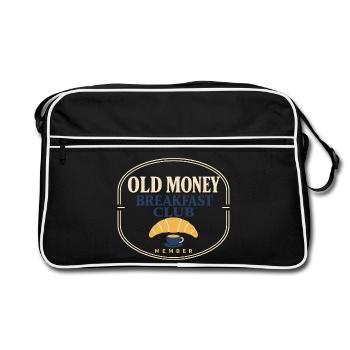 old money - Retro Bag - black/white - Front