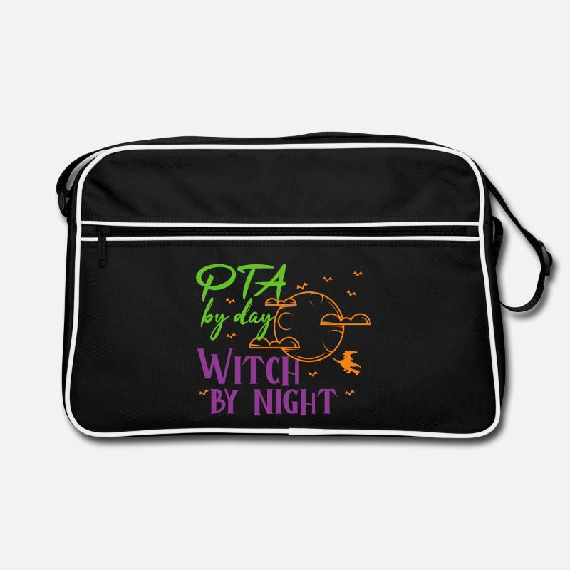PTA Halloween | Witch by night Retro Tasche